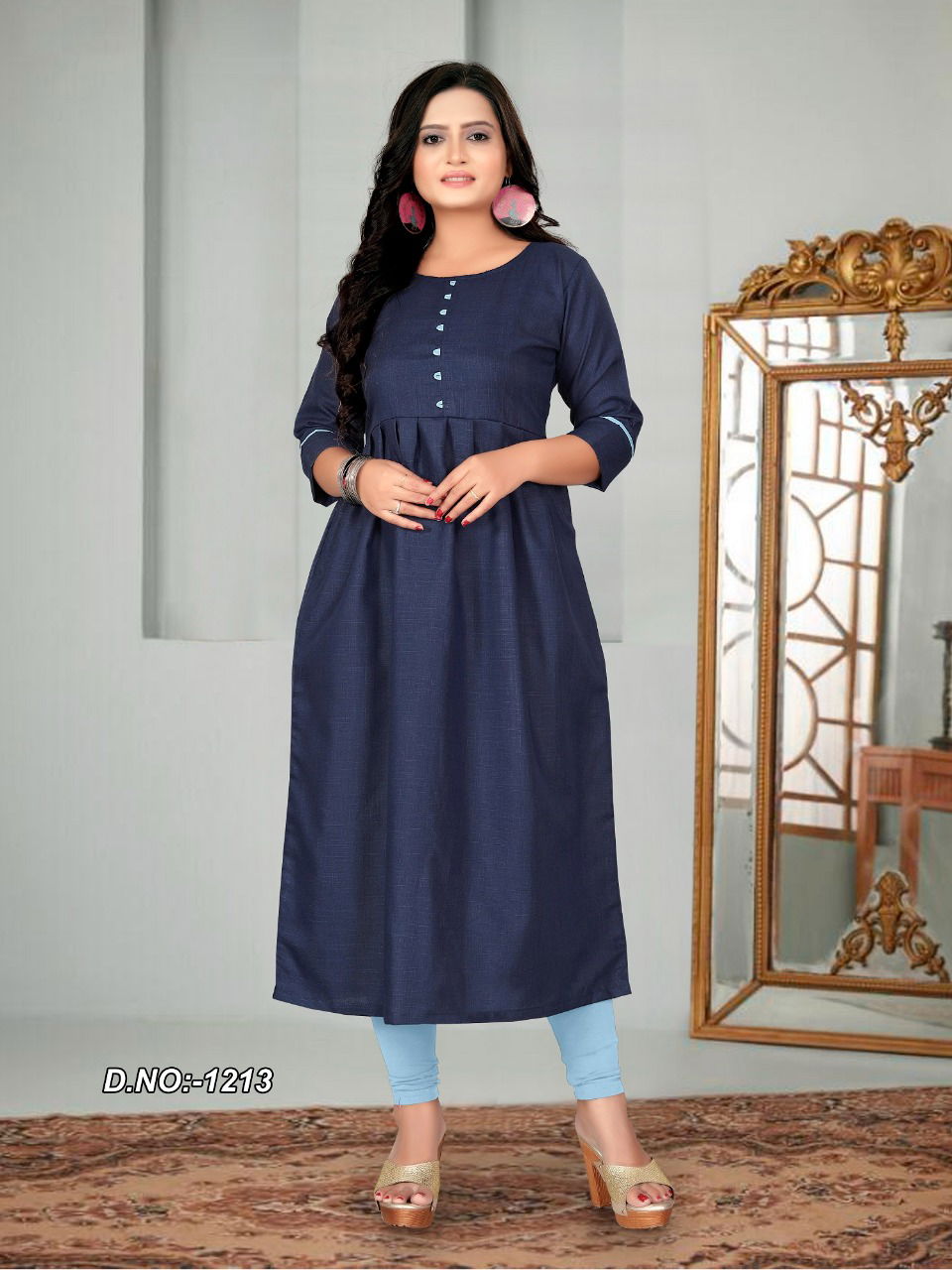 Lawanya 1 Heavy Latest Fancy Designer Cotton Colorful Kurti Collection
